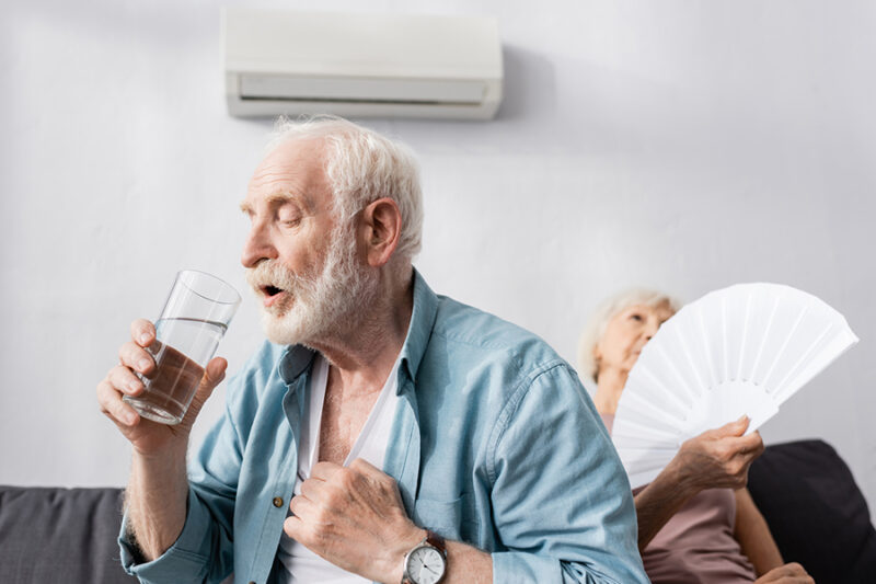 An image representing health tips for the summer