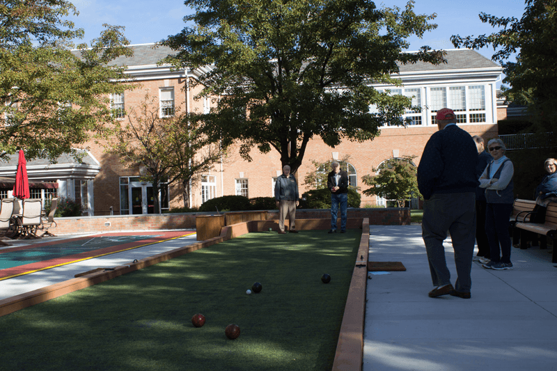 outdoor summer activities at riddle village