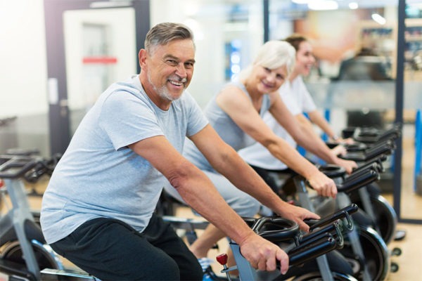 Spinning for older adults