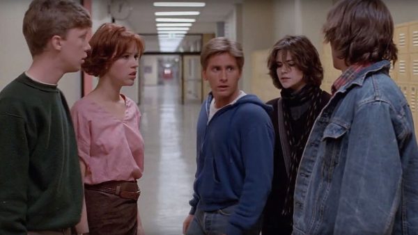 classic films - The Breakfast Club cover