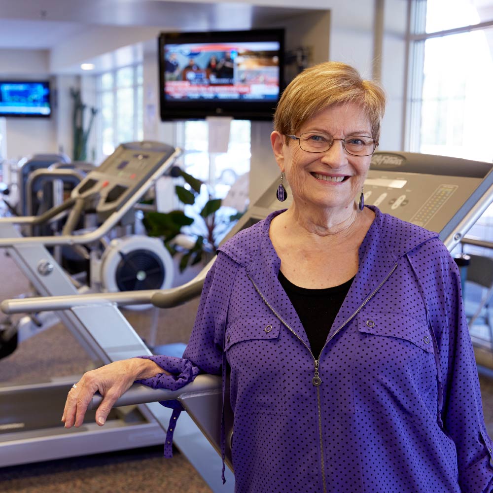 exercise-worry-free-retirement-community Fitness Center Membership Included For Residents of Riddle Village