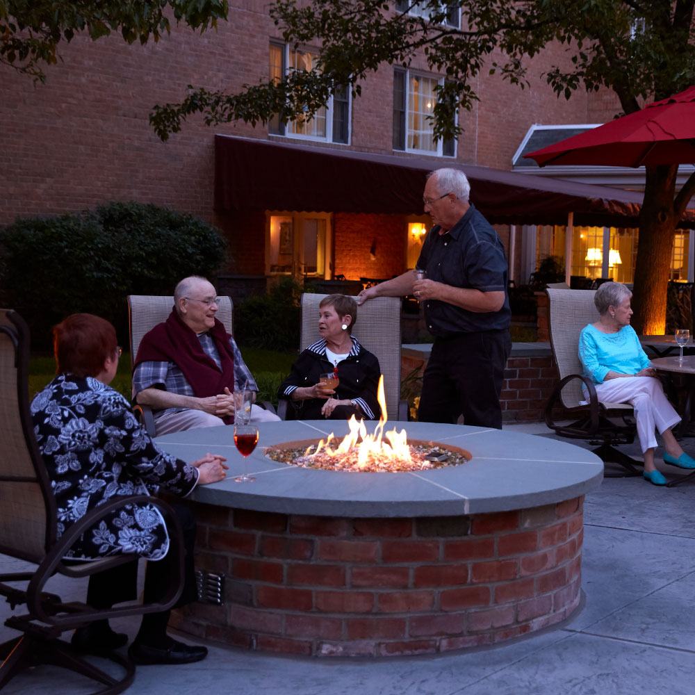 firepit-independent-living-retirement-village Our Amenities Offer an Exciting and Convenient Lifestyle for Retirees