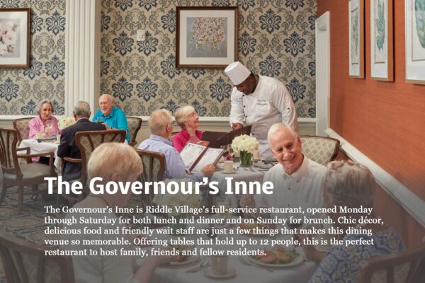 Governor’s Inne offers exceptional senior community amenities