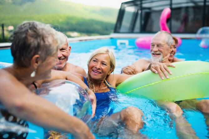 water exercises for seniors near me